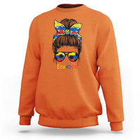 Ecuador Soccer Sweatshirt Chica Ecuatoriana Pride Game Day Gift