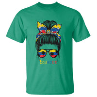 Ecuador Soccer T Shirt Chica Ecuatoriana Pride Game Day Gift