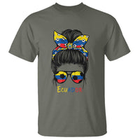 Ecuador Soccer T Shirt Chica Ecuatoriana Pride Game Day Gift
