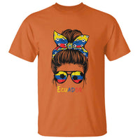 Ecuador Soccer T Shirt Chica Ecuatoriana Pride Game Day Gift