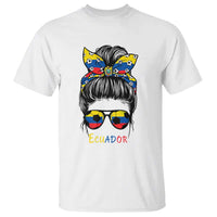 Ecuador Soccer T Shirt Chica Ecuatoriana Pride Game Day Gift