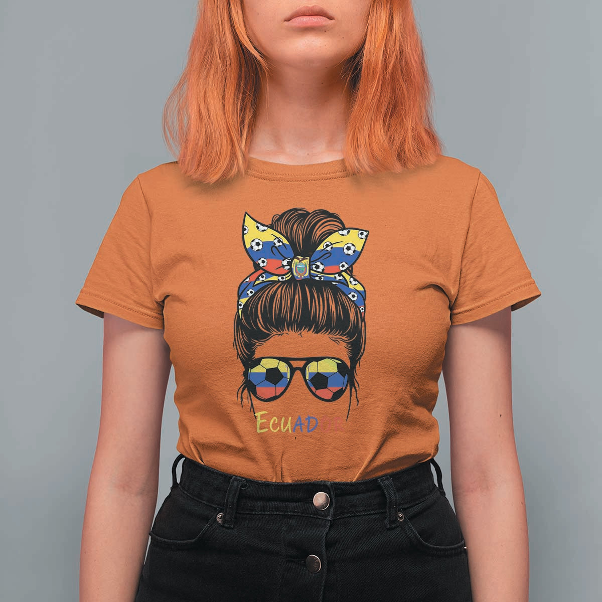 Ecuador Soccer T Shirt For Women Chica Ecuatoriana Pride Game Day Gift