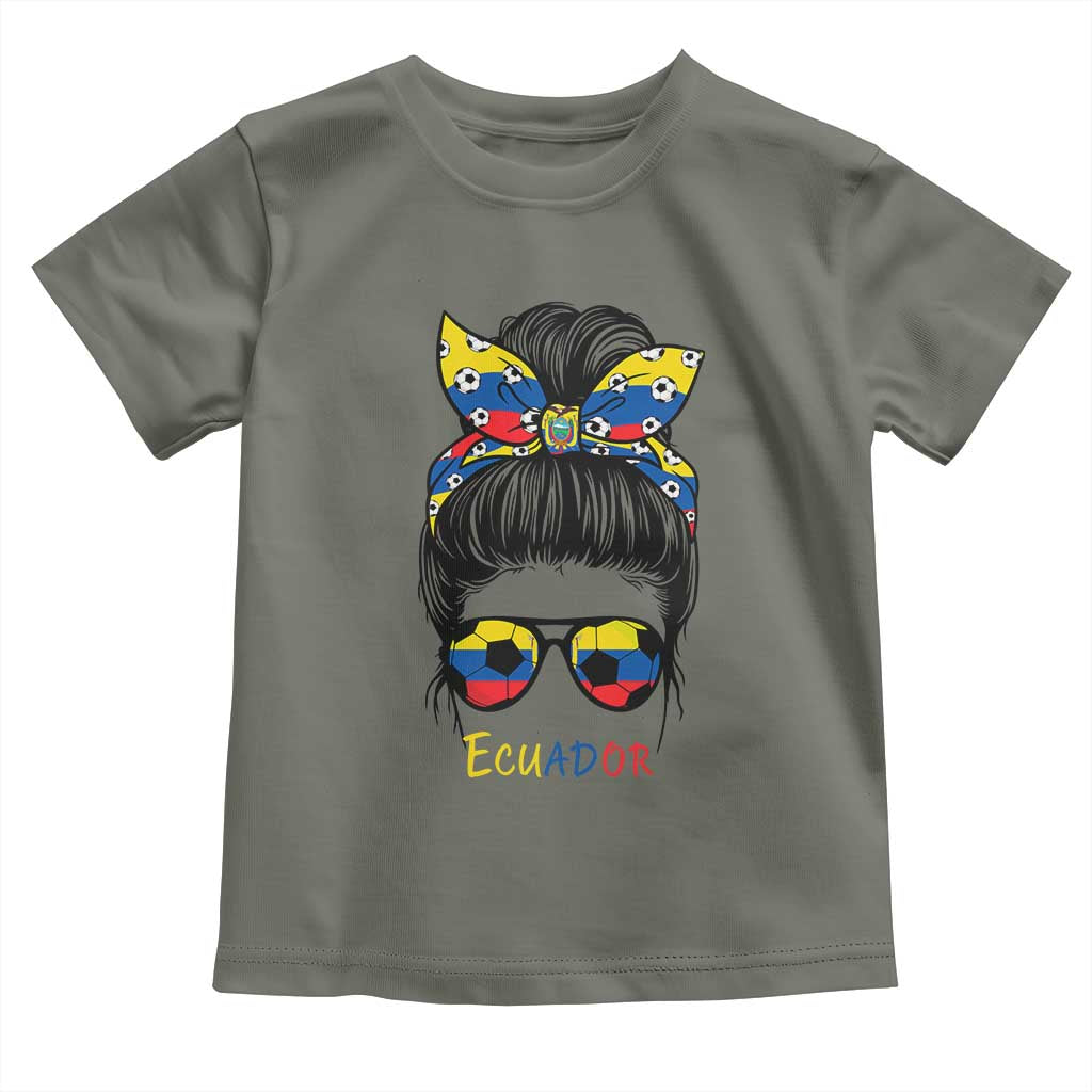 Ecuador Soccer Toddler T Shirt Chica Ecuatoriana Pride Game Day Gift
