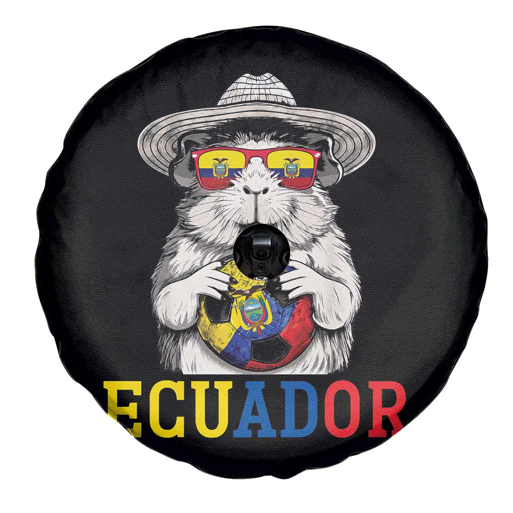 Funny Ecuador Guinea Pig Soccer Fan Spare Tire Cover Cavy Lover Gift