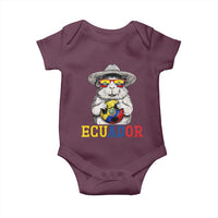 Funny Ecuador Guinea Pig Soccer Fan Baby Onesie Cavy Lover Gift