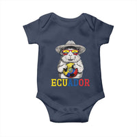 Funny Ecuador Guinea Pig Soccer Fan Baby Onesie Cavy Lover Gift