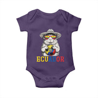 Funny Ecuador Guinea Pig Soccer Fan Baby Onesie Cavy Lover Gift