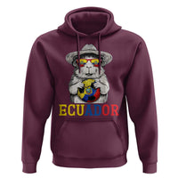 Funny Ecuador Guinea Pig Soccer Fan Hoodie Cavy Lover Gift