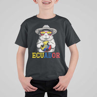 Funny Ecuador Guinea Pig Soccer Fan T Shirt For Kid Cavy Lover Gift