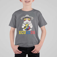 Funny Ecuador Guinea Pig Soccer Fan T Shirt For Kid Cavy Lover Gift