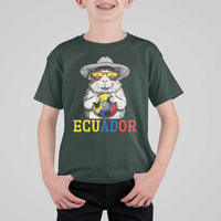 Funny Ecuador Guinea Pig Soccer Fan T Shirt For Kid Cavy Lover Gift