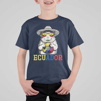 Funny Ecuador Guinea Pig Soccer Fan T Shirt For Kid Cavy Lover Gift