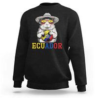 Funny Ecuador Guinea Pig Soccer Fan Sweatshirt Cavy Lover Gift