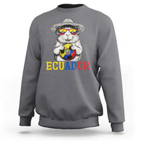 Funny Ecuador Guinea Pig Soccer Fan Sweatshirt Cavy Lover Gift