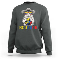 Funny Ecuador Guinea Pig Soccer Fan Sweatshirt Cavy Lover Gift