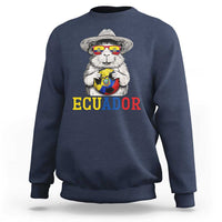 Funny Ecuador Guinea Pig Soccer Fan Sweatshirt Cavy Lover Gift
