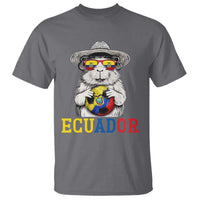 Funny Ecuador Guinea Pig Soccer Fan T Shirt Cavy Lover Gift