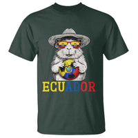 Funny Ecuador Guinea Pig Soccer Fan T Shirt Cavy Lover Gift