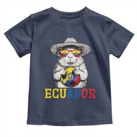Funny Ecuador Guinea Pig Soccer Fan Toddler T Shirt Cavy Lover Gift