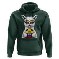 Funny Ecuador Alpaca Soccer Lover Hoodie South American Pride Gift