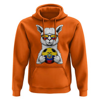 Funny Ecuador Alpaca Soccer Lover Hoodie South American Pride Gift