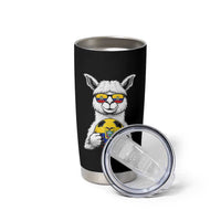 Funny Ecuador Alpaca Soccer Lover Tumbler Cup South American Pride Gift