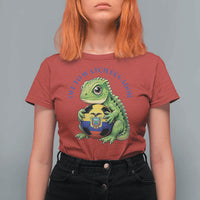 Off To Watch Ecuador T Shirt For Women Funny Ecuador Iguana Soccer Fan Gift