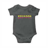 Vintage Ecuador Roots Baby Onesie Latin Heritage Pride Gift