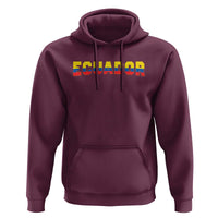Vintage Ecuador Roots Hoodie Latin Heritage Pride Gift