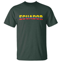 Vintage Ecuador Roots T Shirt Latin Heritage Pride Gift
