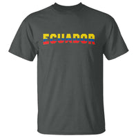 Vintage Ecuador Roots T Shirt Latin Heritage Pride Gift