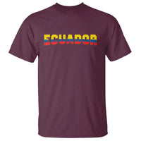 Vintage Ecuador Roots T Shirt Latin Heritage Pride Gift