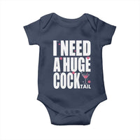 Funny Adult Humor Baby Onesie I Need A Huge Cocktail Drinking Gift - Wonder Print Shop
