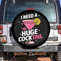 I Need A Huge Cocktail Spare Tire Cover Funny Adult Humor Drinking Gift - Wonder Print Shop