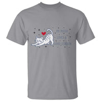 My Pussy Loves A Good Stretch T Shirt Adult Humor Cat Gift - Wonder Print Shop