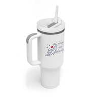 My Pussy Loves A Good Stretch Tumbler With Handle Adult Humor Cat Gift