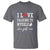 Funny Sarcastic Quote T Shirt I Love Talking To Myself She Gets Me - Wonder Print Shop
