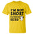 Funny Penguin Quote T Shirt I Am Not Short I Am Penguin Size - Wonder Print Shop