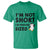 Funny Penguin Quote T Shirt I Am Not Short I Am Penguin Size - Wonder Print Shop