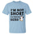Funny Penguin Quote T Shirt I Am Not Short I Am Penguin Size - Wonder Print Shop