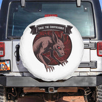 Chupacabra Spare Tire Cover Gothic Horror Save The Cryptid Gift - Wonder Print Shop