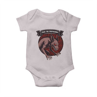 Chupacabra Baby Onesie Gothic Horror Save The Cryptid Gift - Wonder Print Shop