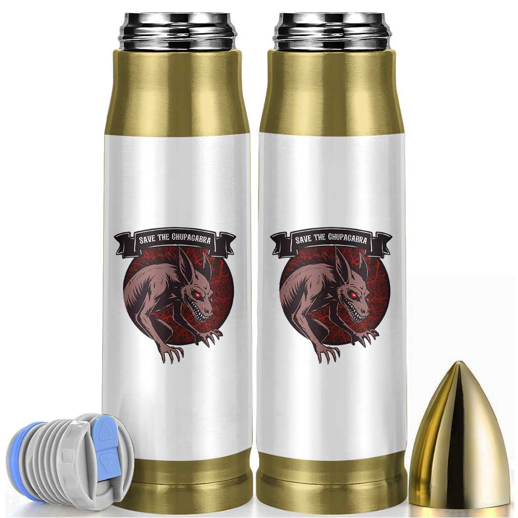 Chupacabra Bullet Tumbler Gothic Horror Save The Cryptid Gift