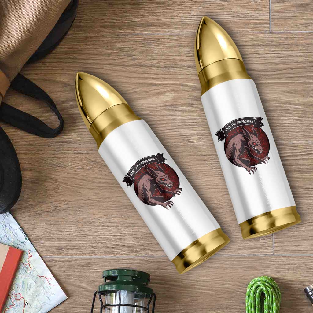 Chupacabra Bullet Tumbler Gothic Horror Save The Cryptid Gift