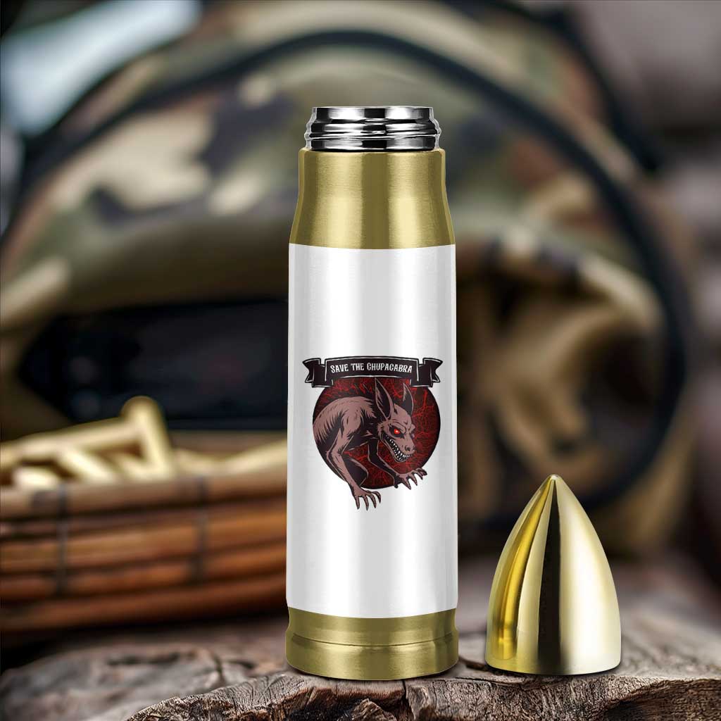 Chupacabra Bullet Tumbler Gothic Horror Save The Cryptid Gift