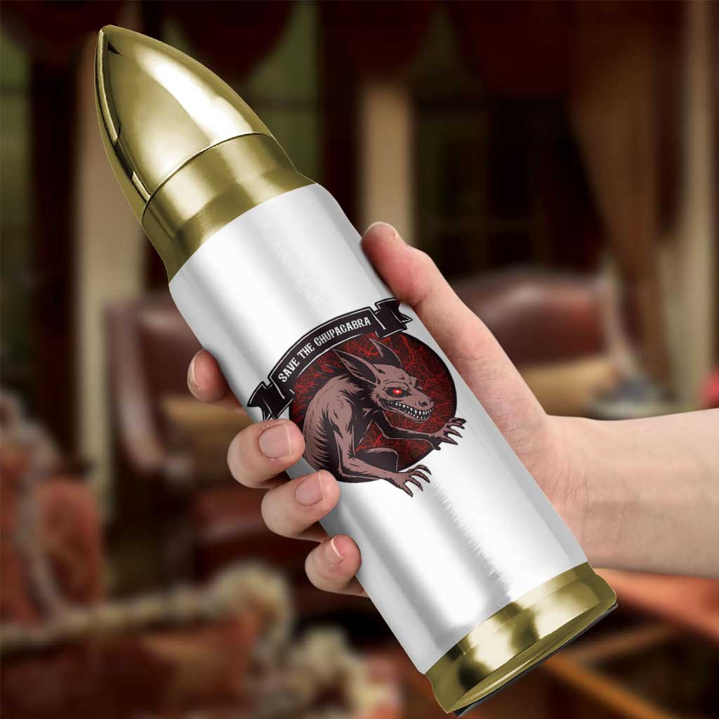 Chupacabra Bullet Tumbler Gothic Horror Save The Cryptid Gift