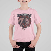 Chupacabra T Shirt For Kid Gothic Horror Save The Cryptid Gift - Wonder Print Shop