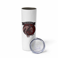 Chupacabra Skinny Tumbler Gothic Horror Save The Cryptid Gift