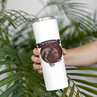 Chupacabra Skinny Tumbler Gothic Horror Save The Cryptid Gift