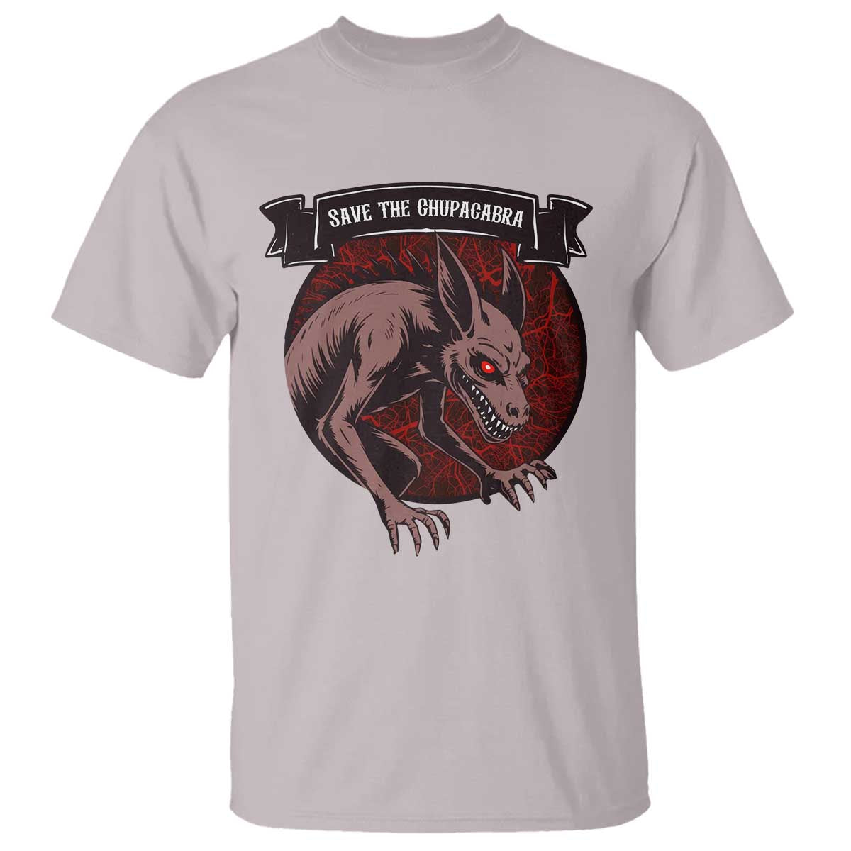 Chupacabra T Shirt Gothic Horror Save The Cryptid Gift - Wonder Print Shop